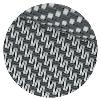 Schuifpaneel voor pergola, Schaduwschaduw of canvas: Serge600 - Grey White 01002